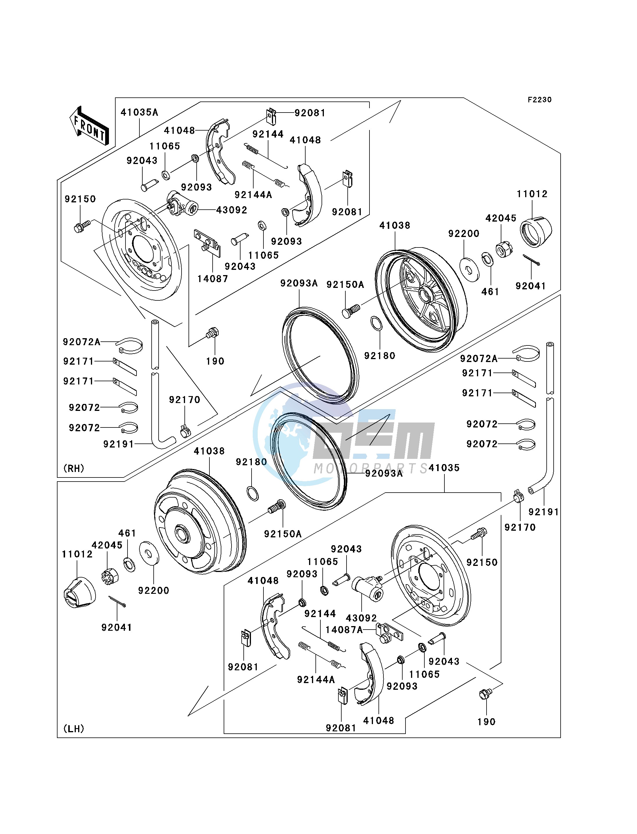 FRONT HUBS_BRAKES