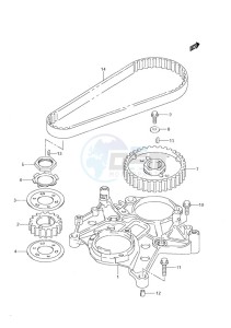 DF 9.9 drawing Timing Belt