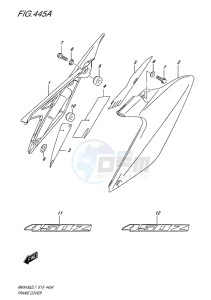 RMX450 drawing FRAME COVER