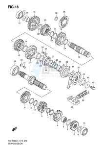 RM-Z450 EU drawing TRANSMISSION