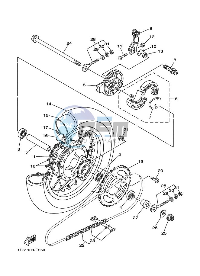 REAR WHEEL