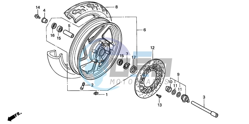 FRONT WHEEL