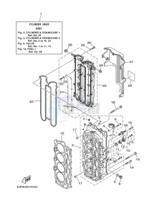 FL150AET1X drawing CYLINDER--CRANKCASE-2