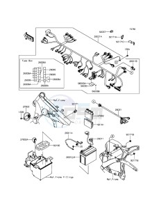 VULCAN 900 CLASSIC VN900BGFA GB XX (EU ME A(FRICA) drawing Chassis Electrical Equipment