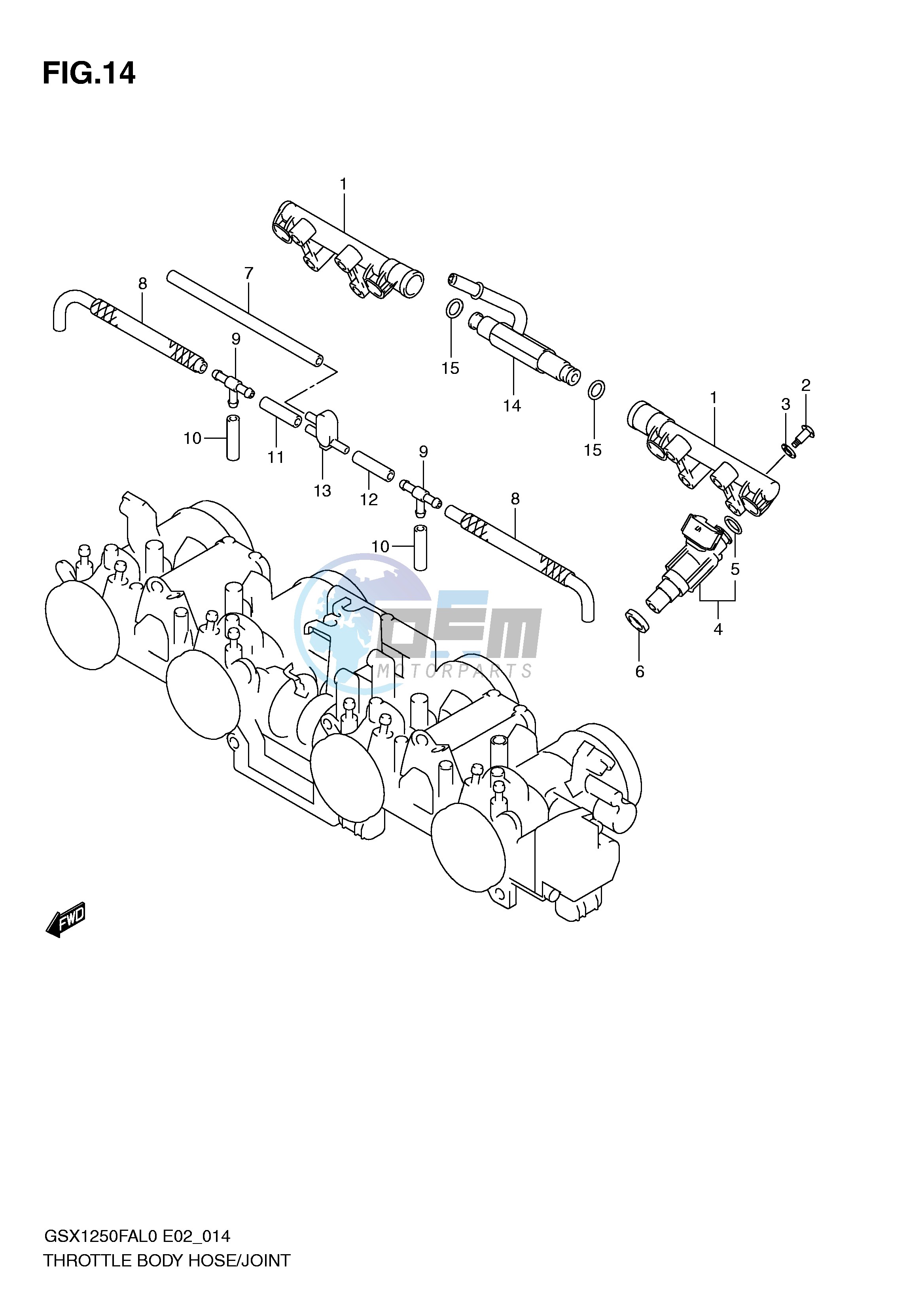 THROTTLE BODY HOSE JOINT