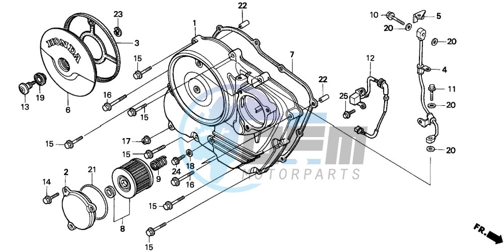 RIGHT CRANKCASE COVER