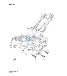 SV650/S drawing FRAME