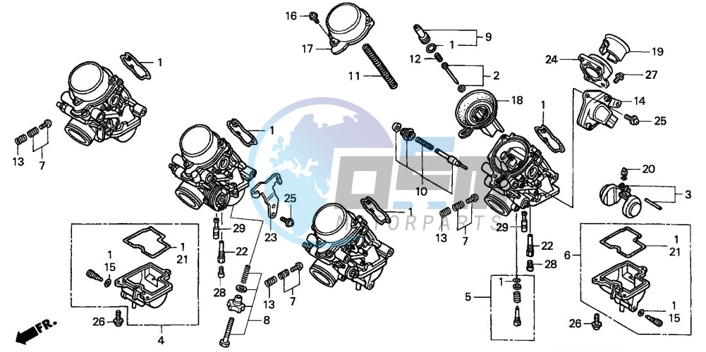 CARBURETOR (COMPONENT PARTS) (2)