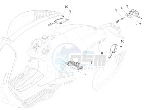 946 150 4T 3V ABS ARMANI (APAC) (A, C) drawing Rear headlamps - Turn signal lamps