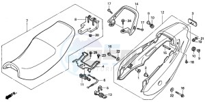 CB500 drawing SEAT