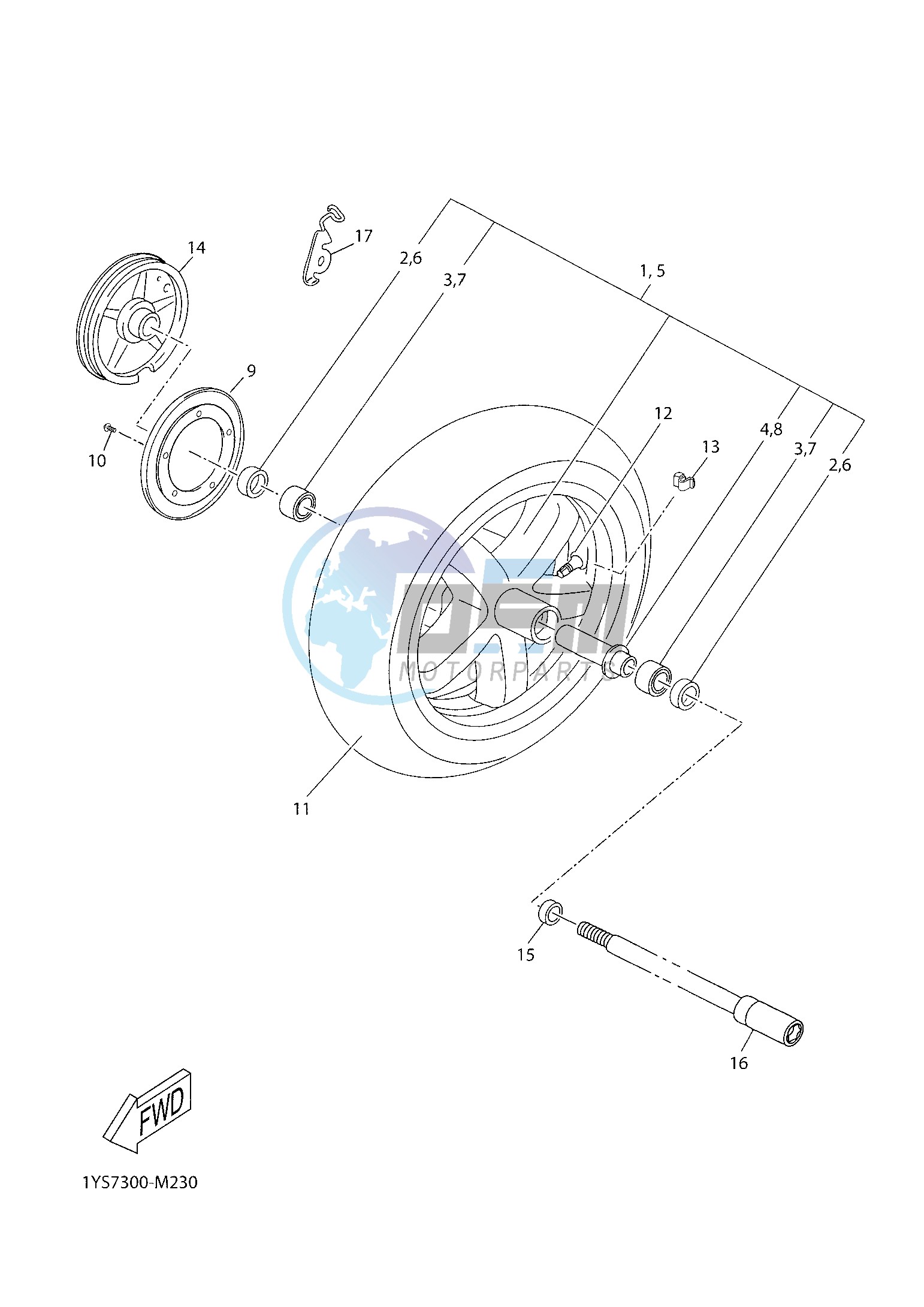 FRONT WHEEL