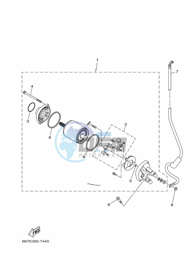 STARTING MOTOR