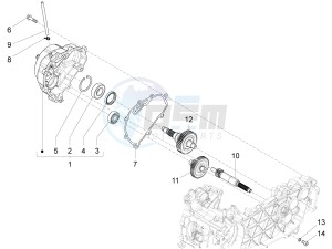 S 150 4T 3V ie Vietnam drawing Reduction unit