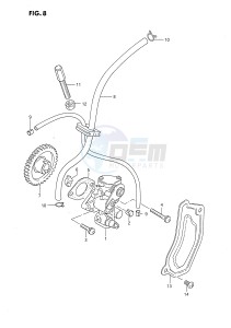 DS80 (E3) drawing OIL PUMP