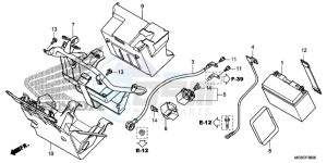 NC700DD INTEGRA E drawing BATTERY