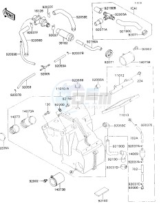 ZX 750 H [NINJA ZX-7] (H1) [NINJA ZX-7] drawing AIR CLEANER