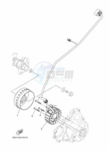 XSR900 MTM850 (BAE6) drawing GENERATOR