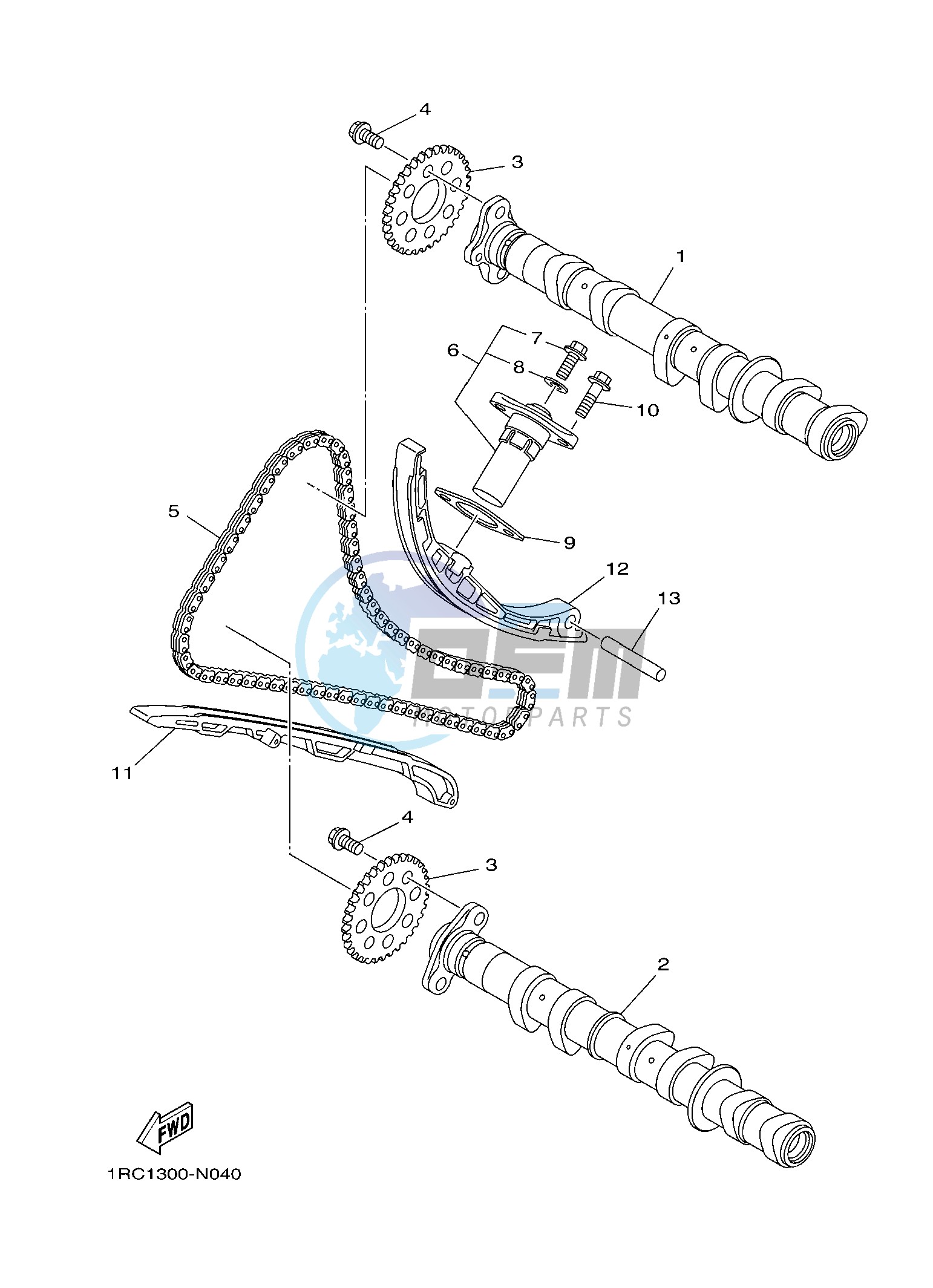 CAMSHAFT & CHAIN