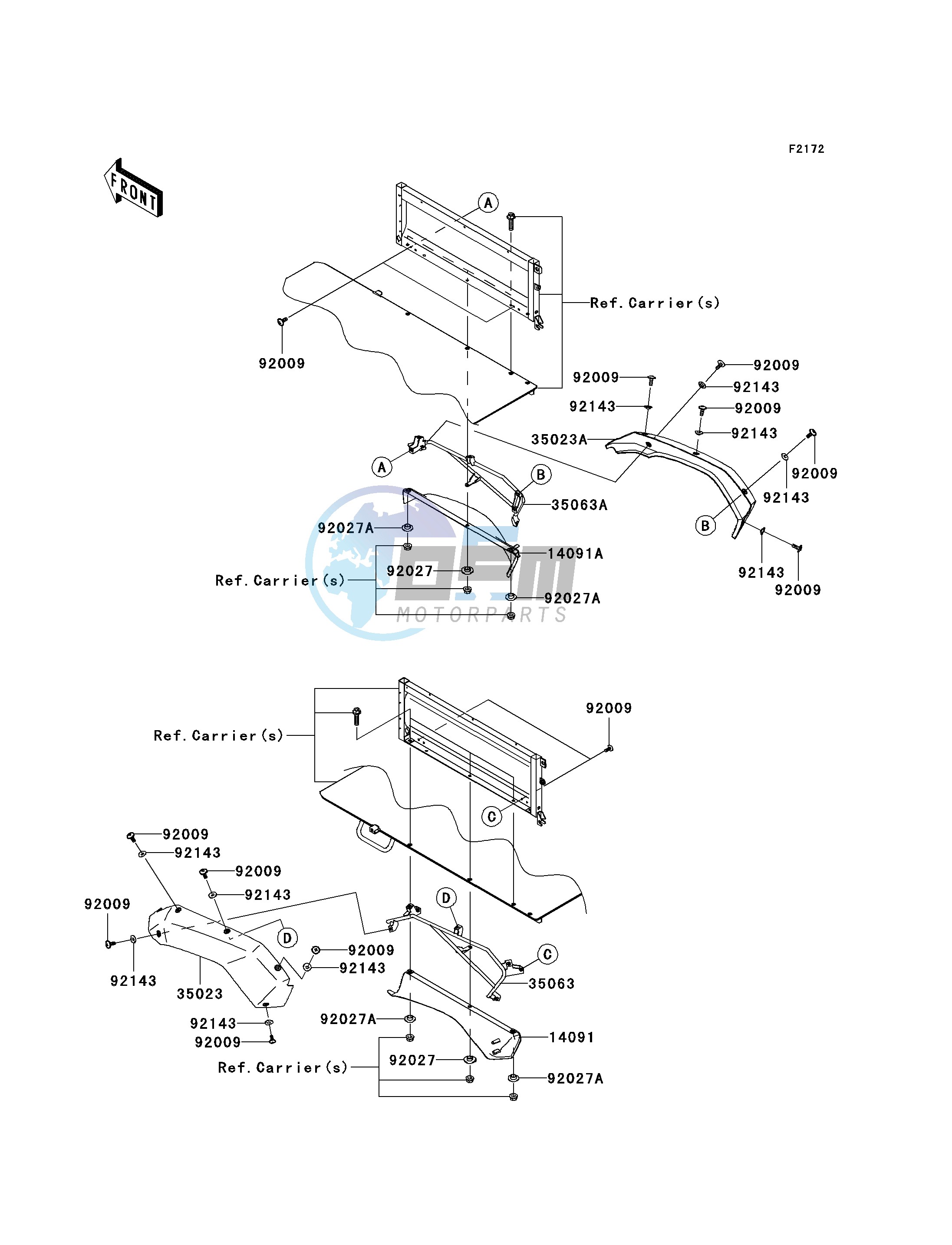 REAR FENDER-- S- -