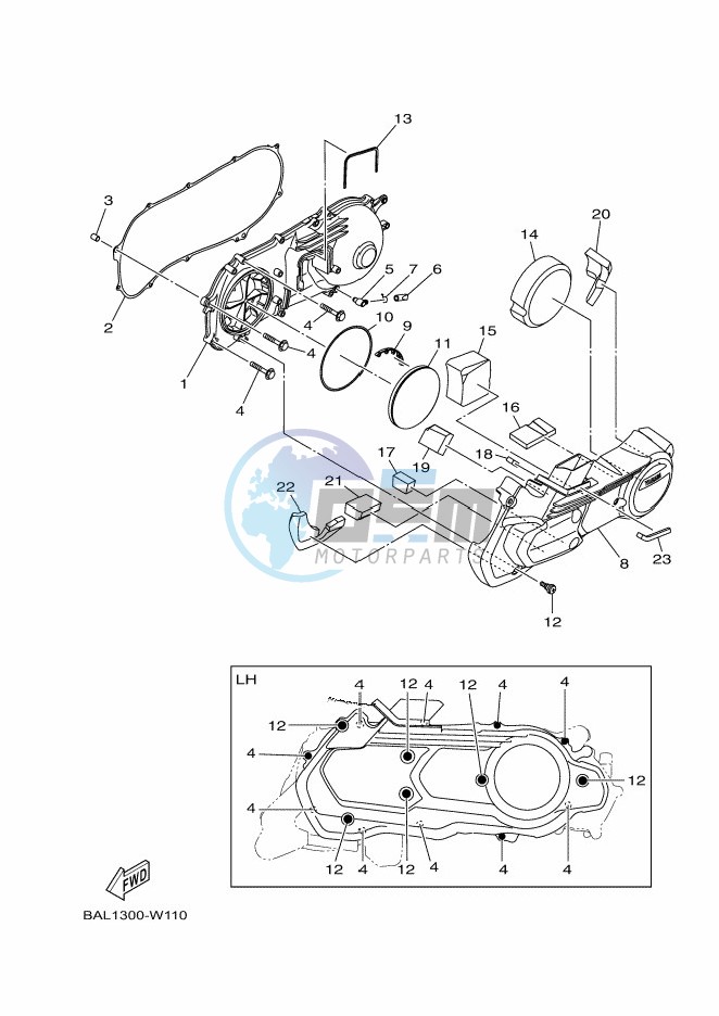 FRONT MASTER CYLINDER