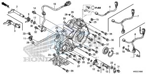 TRX420FM1F TRX420 Europe Direct - (ED) drawing REAR CRANKCASE COVER