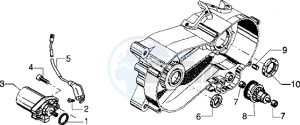 Eaglet automatic 50 drawing Starting motor