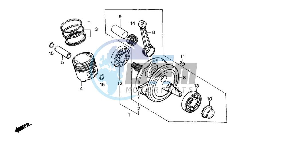 CRANKSHAFT/PISTON