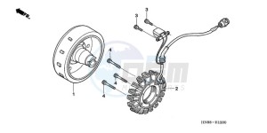 TRX680FA9 Australia - (U) drawing GENERATOR