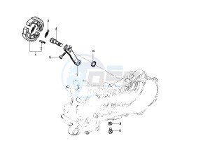 Typhoon 50 drawing Rear brake shoes