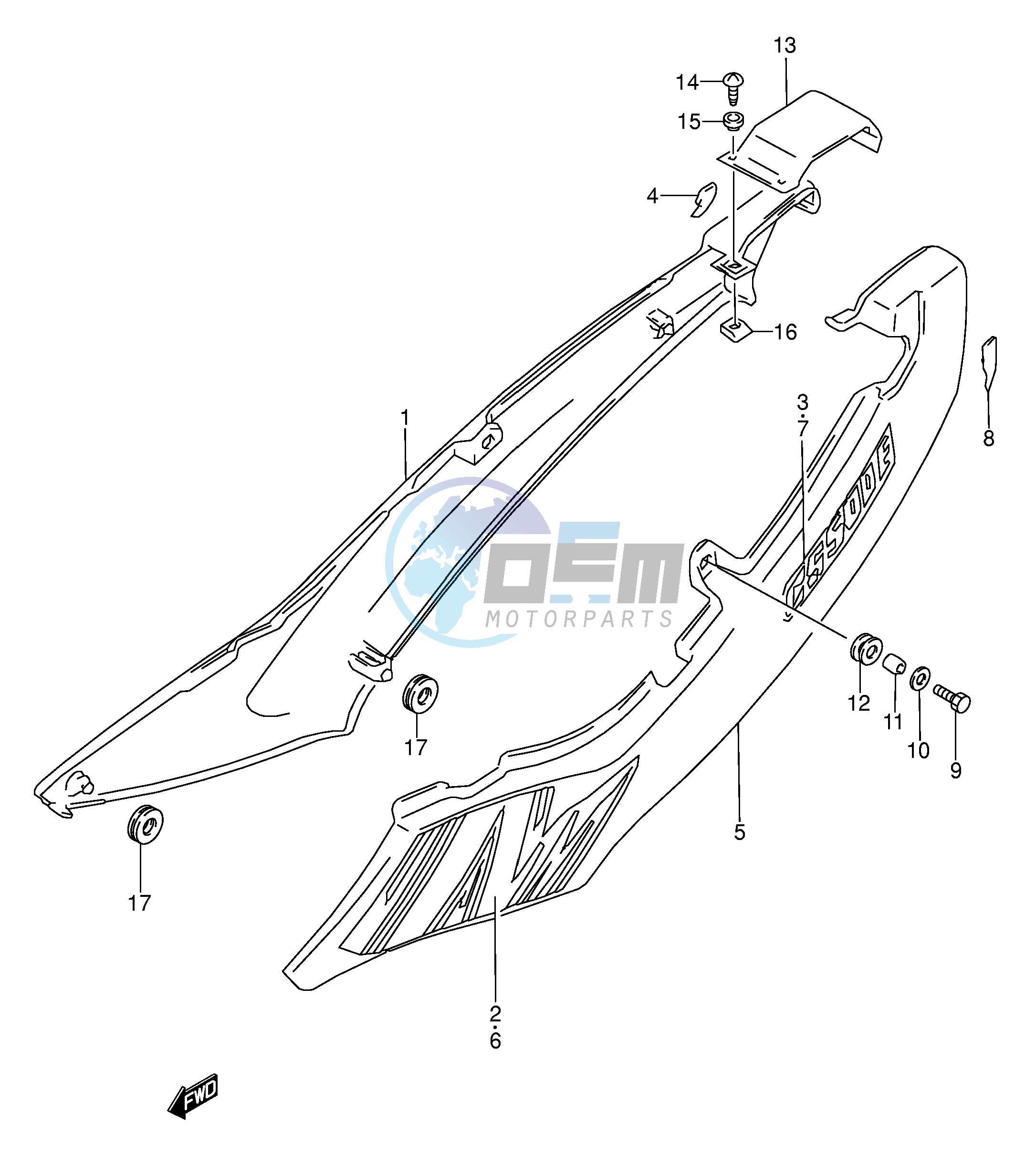 FRAME COVER (MODEL P)