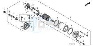 CB600FA Europe Direct - (ED) drawing STARTING MOTOR