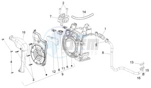 LX 150 drawing Secondary air box