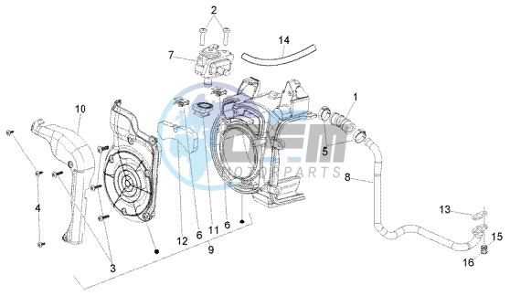 Secondary air box