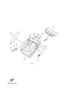 YFZ450R (BW2V) drawing TAILLIGHT