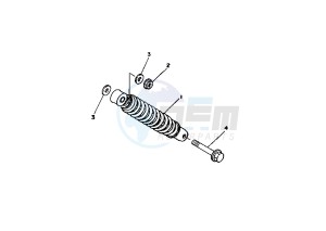 CT SS 50 drawing REAR SHOCK ABSORBER