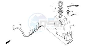 SK50M drawing OIL TANK