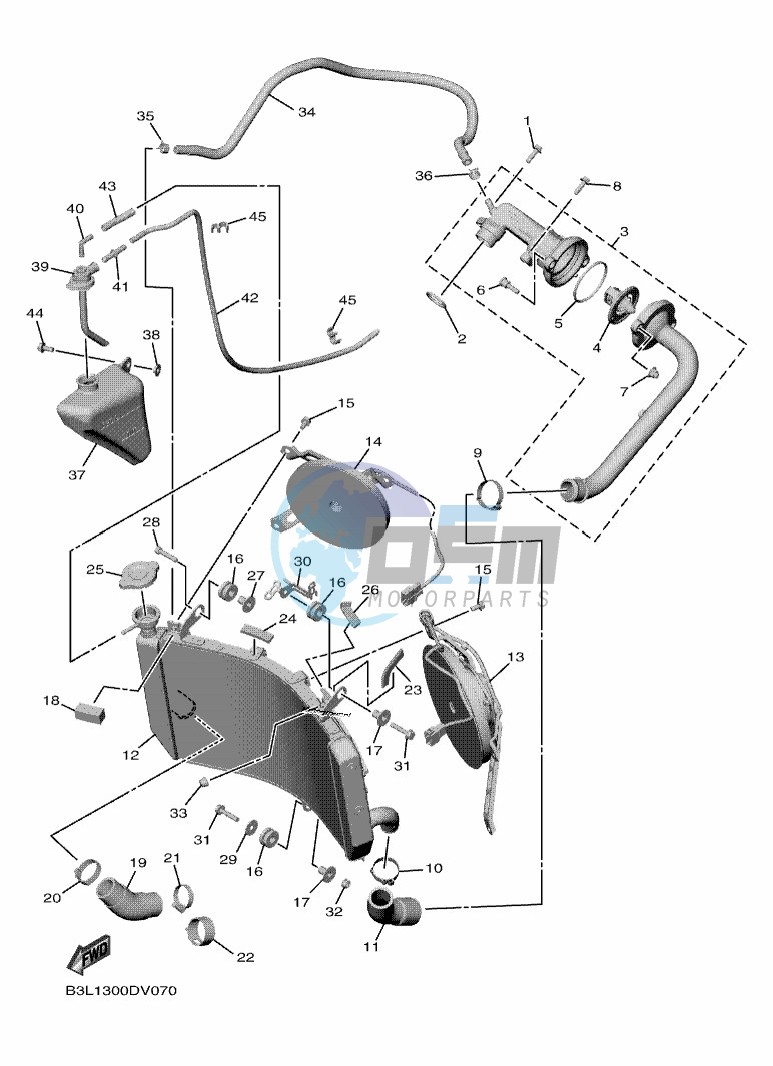 RADIATOR & HOSE