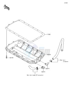 JET_SKI_ULTRA_310R JT1500NFF EU drawing Oil Pan