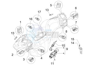 MP3 400 ie mic drawing Selectors - Switches - Buttons