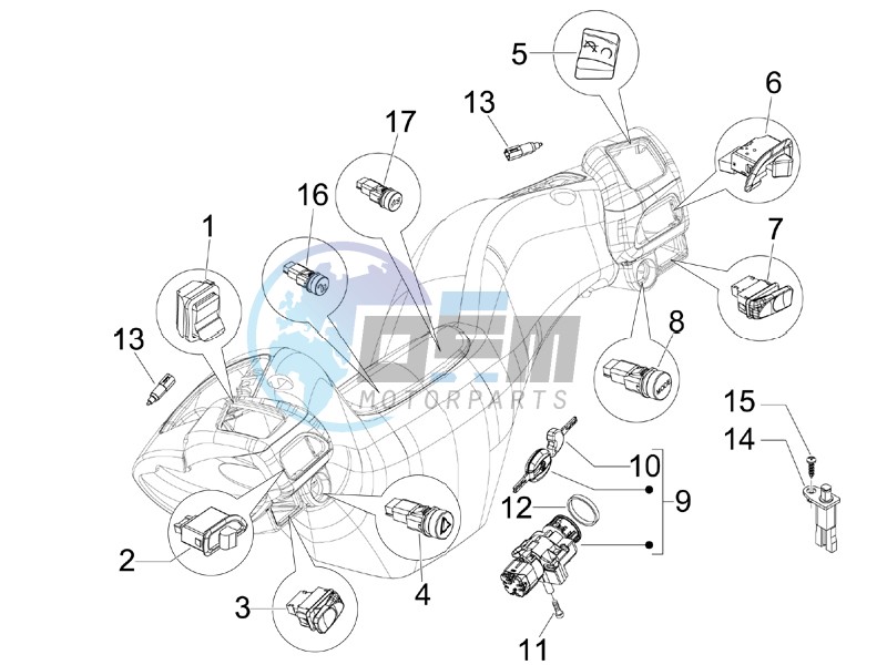 Selectors - Switches - Buttons