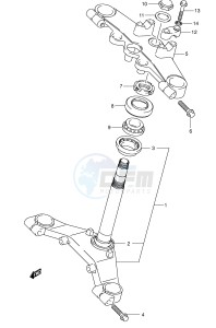 RV125 (E19) VanVan drawing STEERING STEM