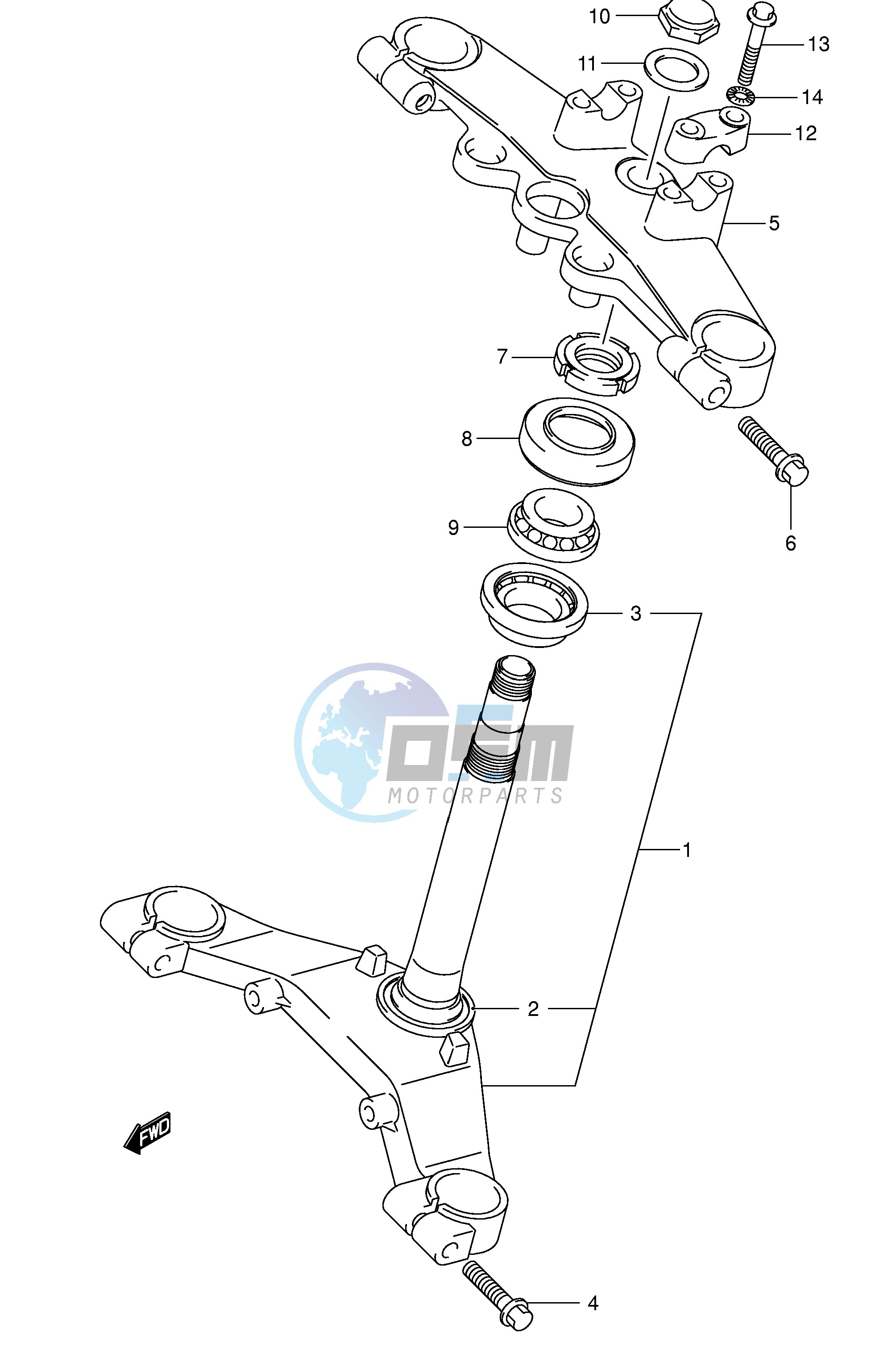 STEERING STEM