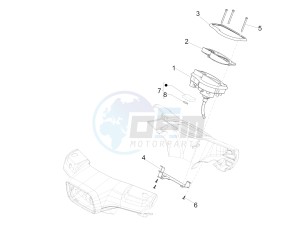 S 125 4T ie E3 Vietnam drawing Meter combination - Cruscotto