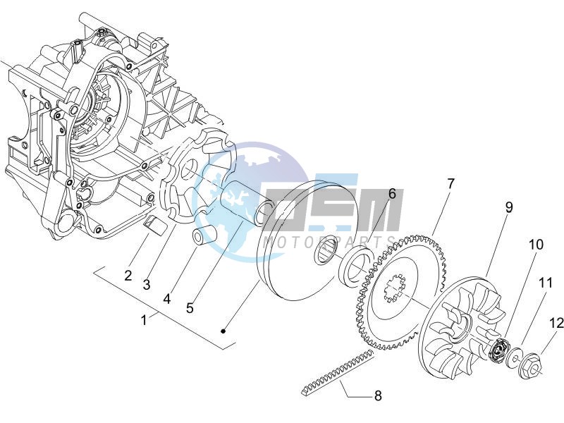 Driving pulley