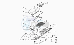 Griso V 850 IE IE drawing Air box