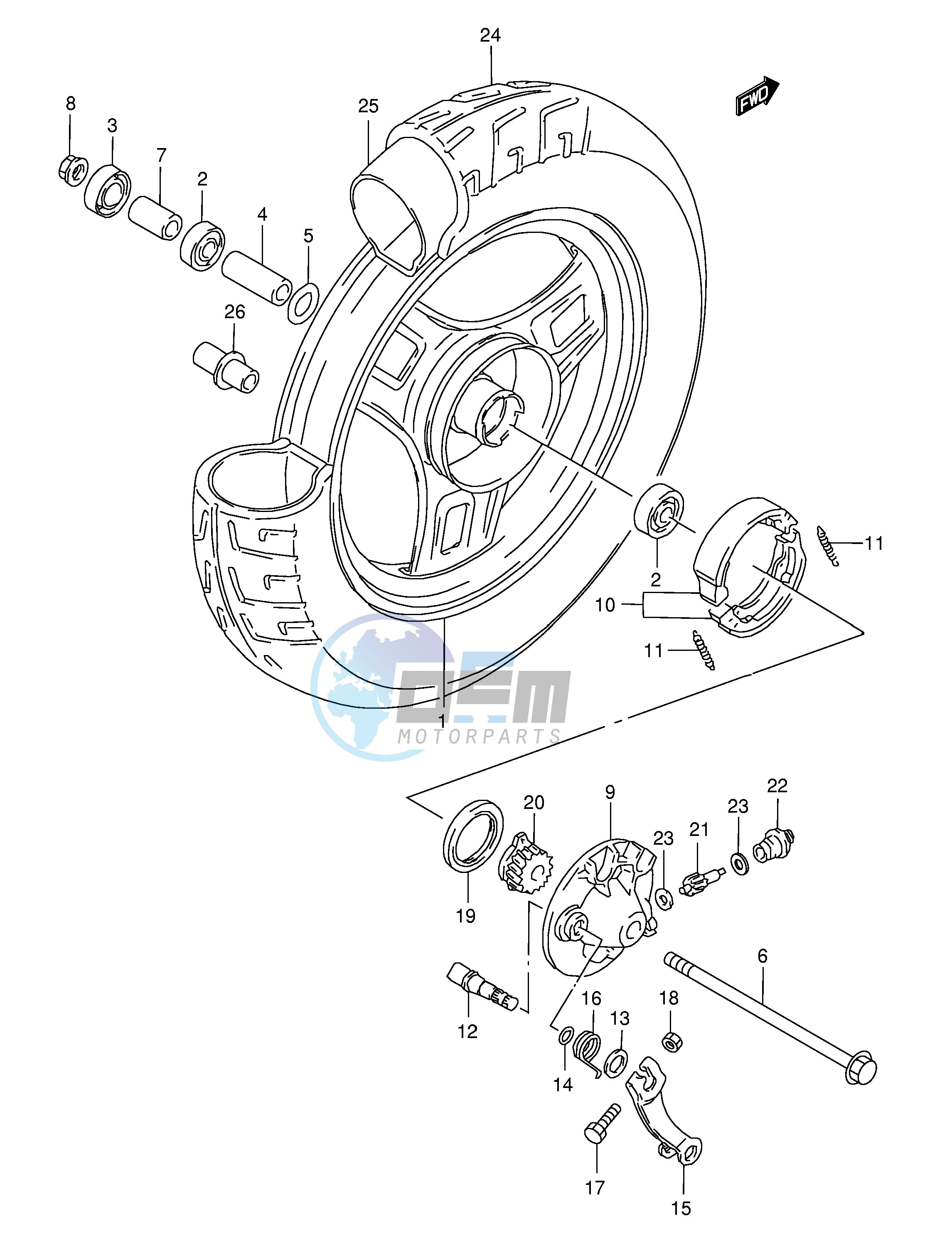 FRONT WHEEL