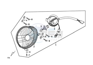 FIDDLE II 50 drawing HEADLAMP CPL