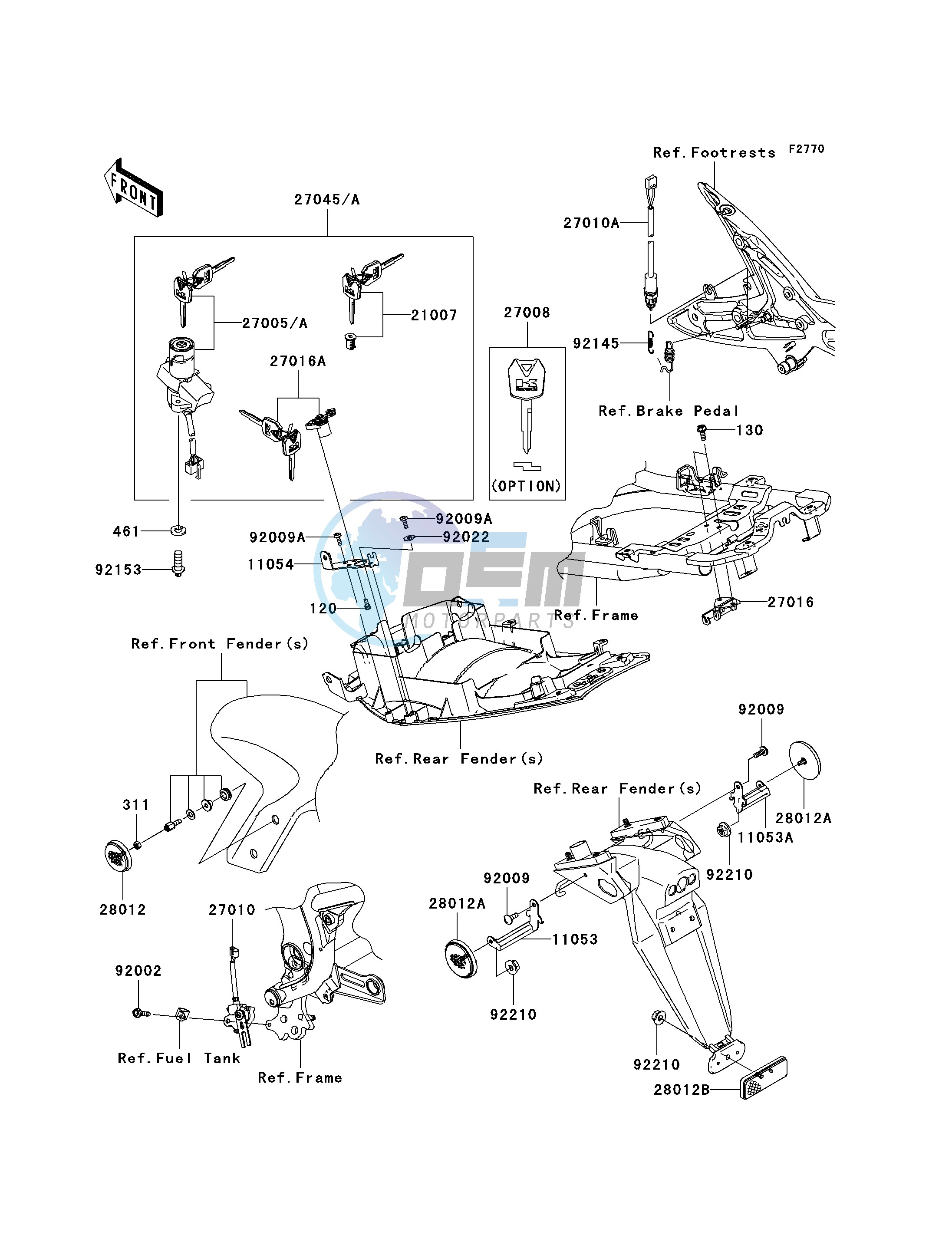 IGNITION SWITCH_LOCKS_REFLECTORS