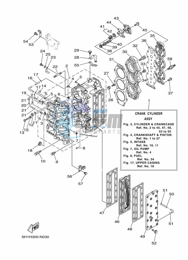 CYLINDER--CRANKCASE