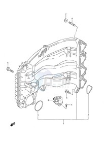 DF 90A drawing Intake Manifold